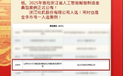 喜报！银河集团9873com股份入选全省人工智能赋能制造业典型案例！